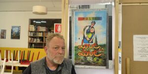 Lucio Sartori presso la Ronda della Carità